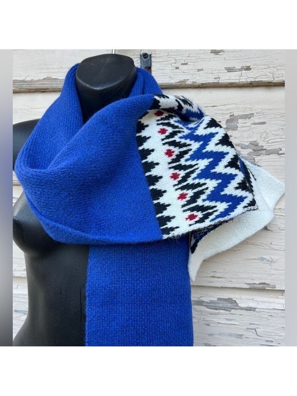 Old Navy Fair Isle Winter cozy Outdoors Holiday Scarf
